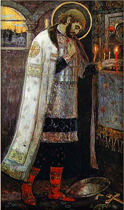 Александр Невский. Худ. Нестеров М. В.